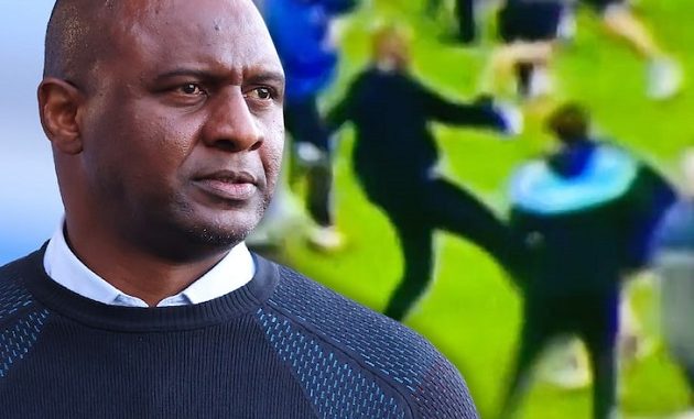 The FA have confirmed they will NOT be taking any further action against Crystal Palace manager Patrick Vieira  - Bóng Đá