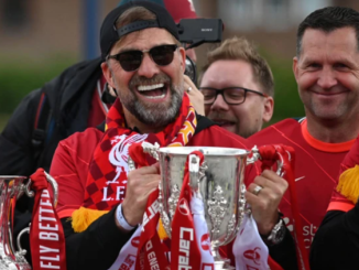 Jurgen Klopp sends emotional message to Liverpool fans at parade after Champions League heartbreak - Bóng Đá