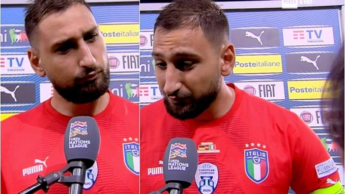 Donnarumma nổi đóa với nữ phóng viên - Bóng Đá