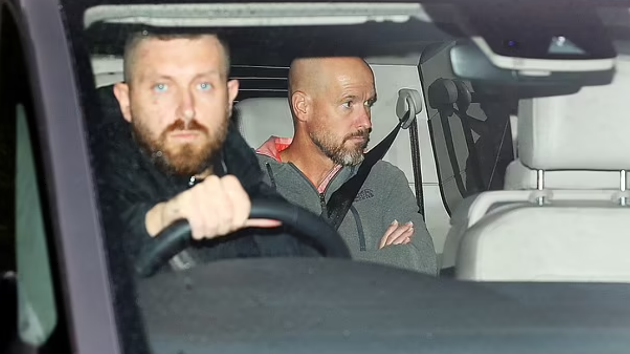 Erik ten Hag arrives at Carrington for his first day of pre-season  - Bóng Đá