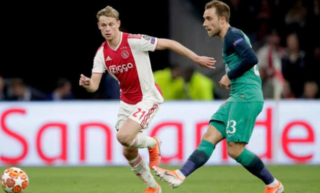 Christian Eriksen ‘attracted’ by prospect of playing with Frenkie de Jong at Manchester United - Bóng Đá