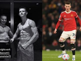 Scott McTominay shows off his incredible muscular physique as the Manchester United midfielder hits the gym during his summer break - Bóng Đá