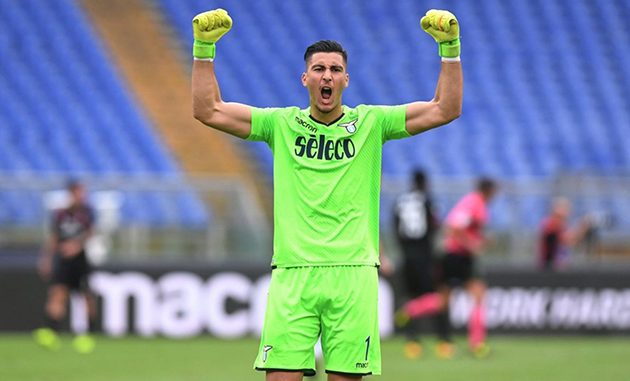 Arsenal and Newcastle target Strakosha - Bóng Đá